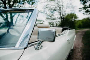 Cadillac Cabrio offenes Dach von Wedding US Cars